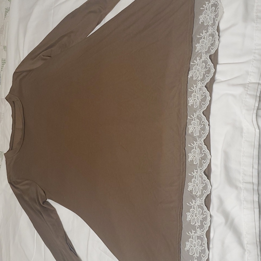 Ladies Tunic Dress Brown size medium